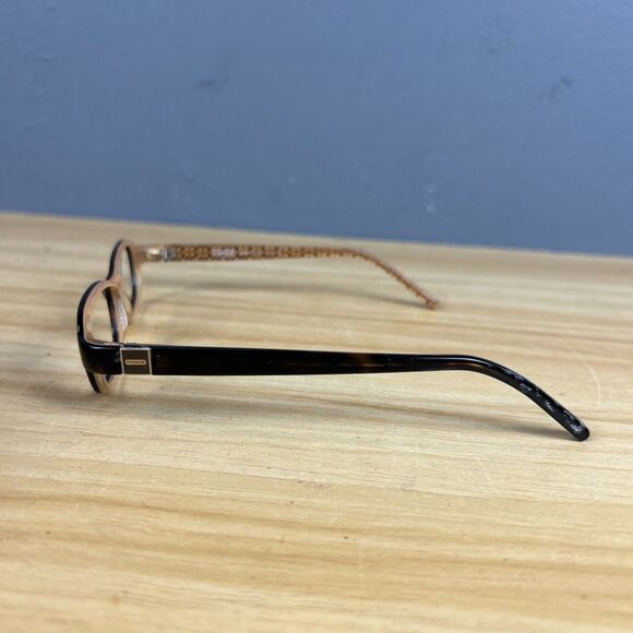 Coach MARLIE 533 Tortoise Eyeglasses Sunglasses Frames Oval Round 51-16 - Picture 4 of 9